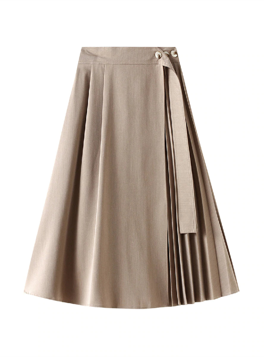 A-LINE IRREGULAR SKIRT AUTUMN AND WINTER tiered skirt playful