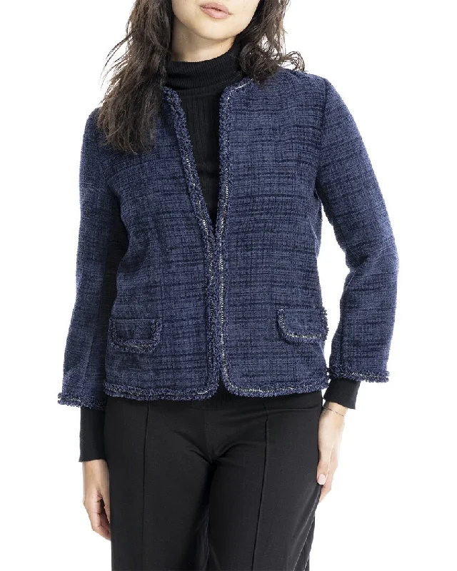 Max Studio Tweed Jacket Quilted Jacket Puffer Jacket Insulated Jacket