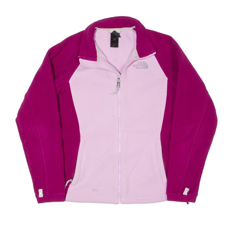 THE NORTH FACE Fleece Jacket Pink Womens M Cotton Jacket Linen Jacket Terry Jacket